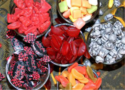 Malaco assorted candy